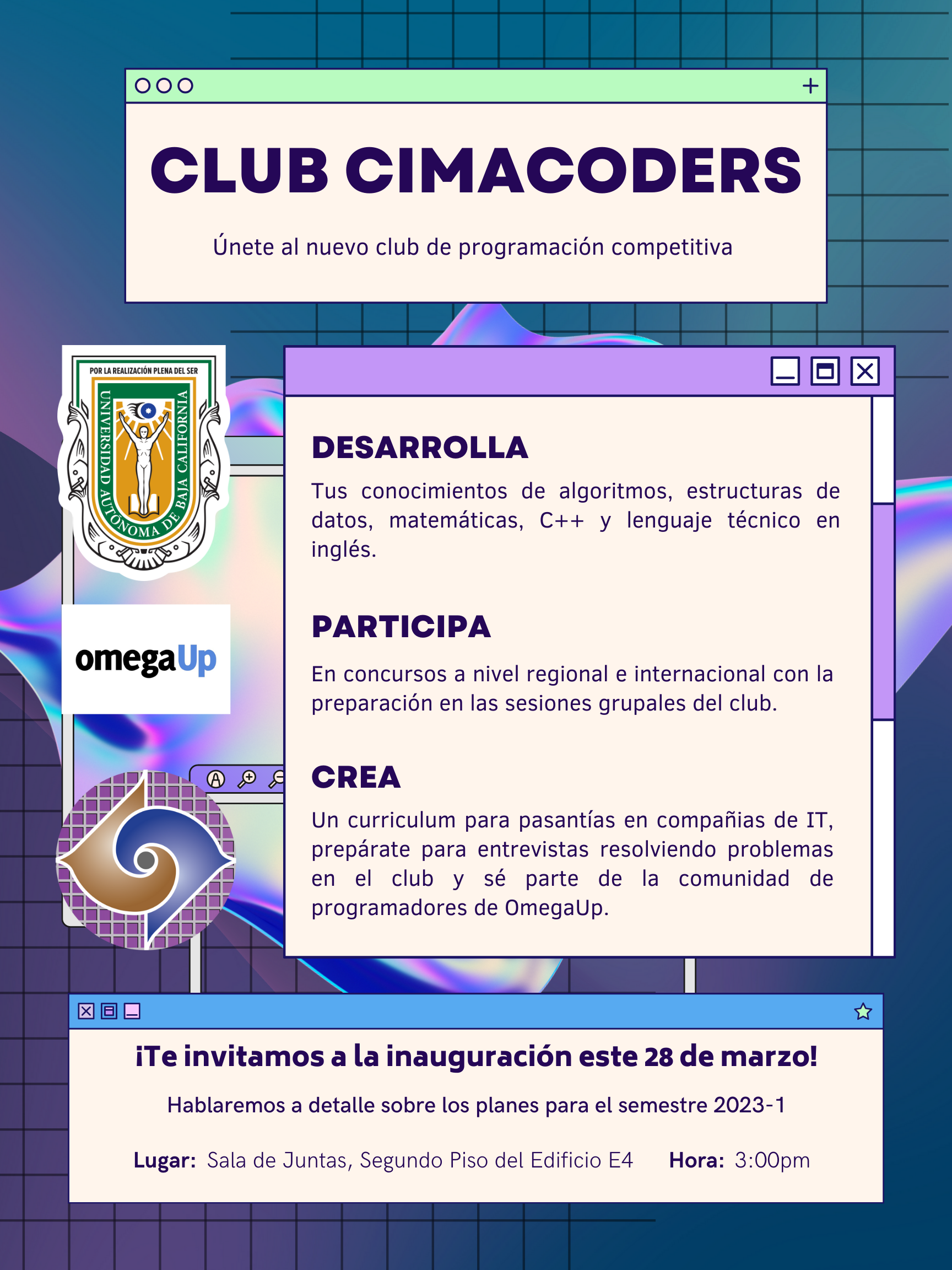 Club Cimacoders: Únete al nuevo club de programación competitiva - Facultad  de Ciencias
