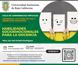 Ciclo de Conferencias Virtuales: Habilidades socioemocionales para la docencia