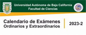 Calendario de Exámenes Ordinarios y Extraordinarios 2023-2